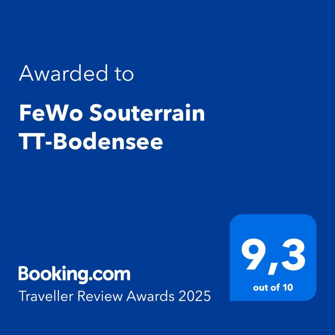 Fewo Souterrain Tt-Bodensee Tettnang Exterior photo